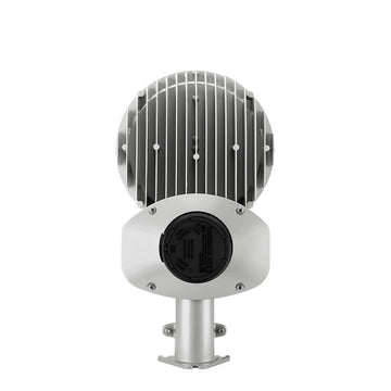 Silver Gray LED Barn Light, 65W, Dusk to Dawn Photocell, Non-Dimmable, 8800 Lumens